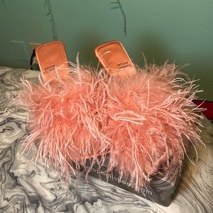 Jeffrey Campbell Feathered Heels